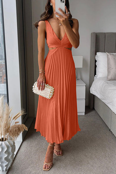 Eisley - Trendy Hollow Out Summer Dress