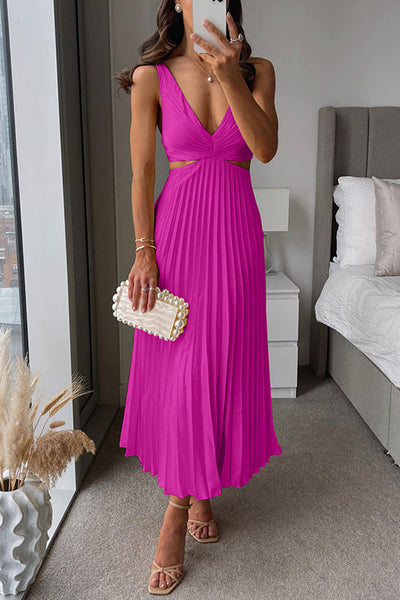 Eisley - Trendy Hollow Out Summer Dress