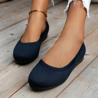 Briar - Comfortable Knit Ballet Flat Shoes