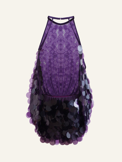 Coraline - Backless Hanging Neck Party Dress