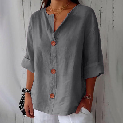Tess Boutique| Graceful Drape Blouse