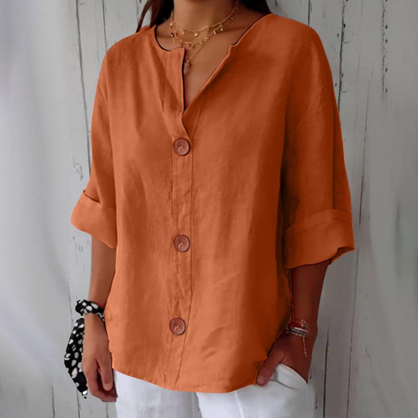Tess Boutique| Graceful Drape Blouse
