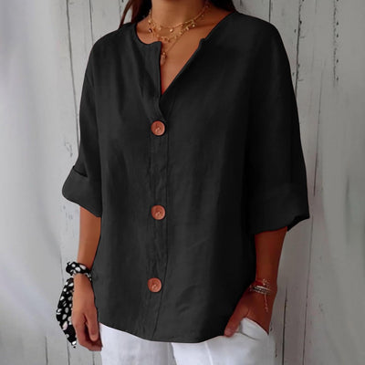 Tess Boutique| Graceful Drape Blouse