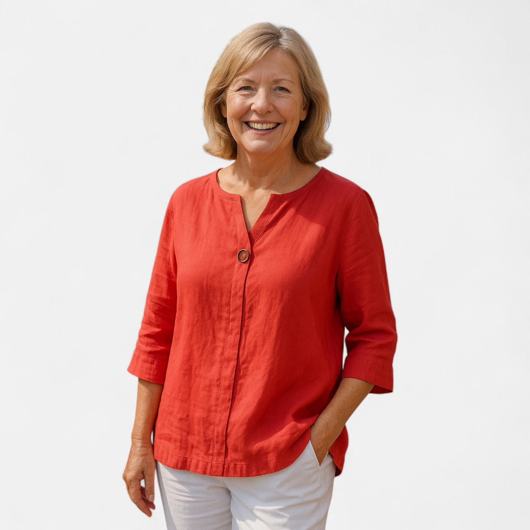Tess boutique| Flattering Loose Fit Blouse
