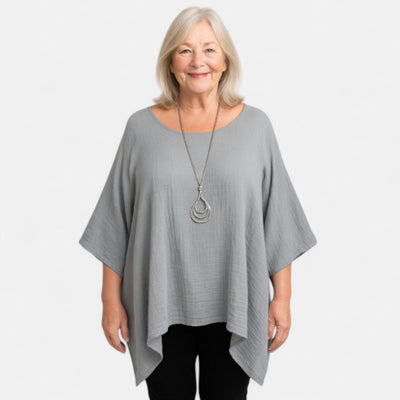 Tess boutique | Oversized Cotton Top