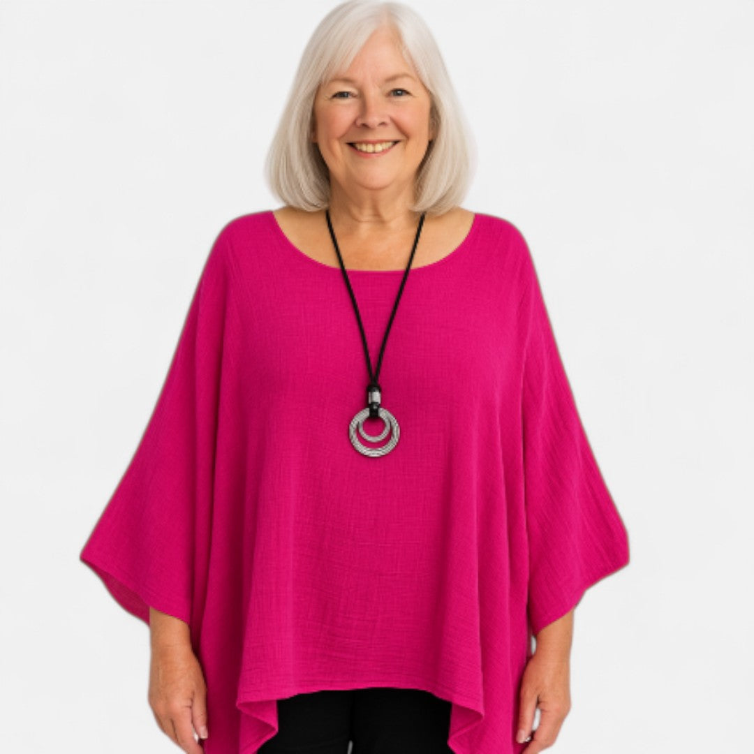 Tess boutique | Oversized Cotton Top