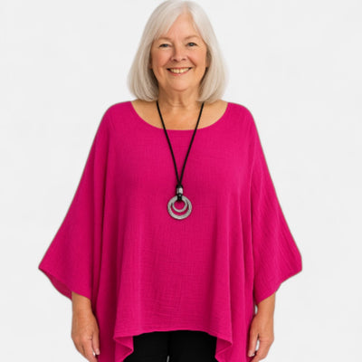 Tess boutique | Oversized Cotton Top
