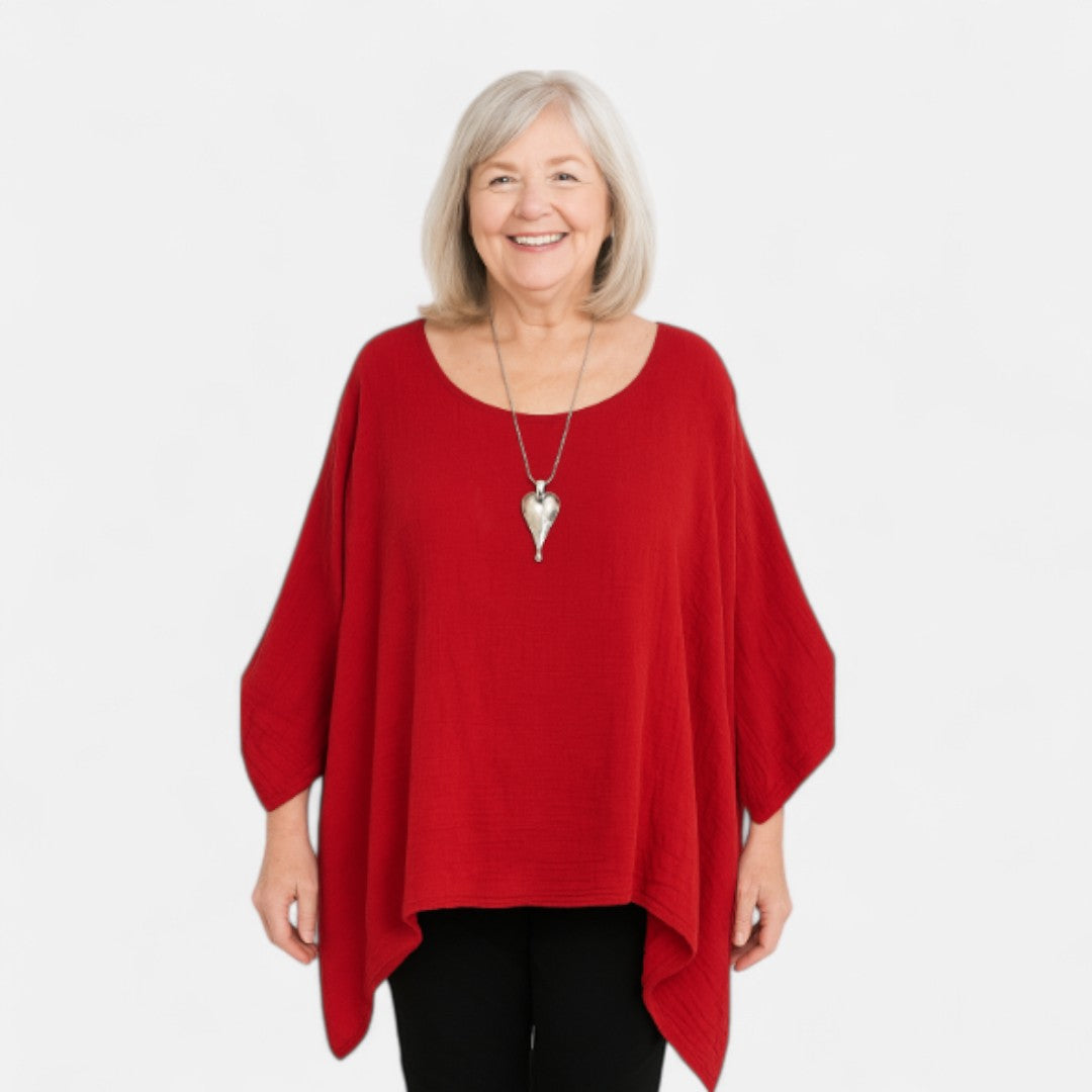 Tess boutique | Oversized Cotton Top
