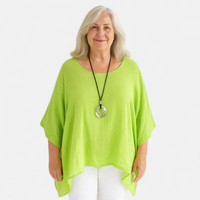 Tess boutique | Oversized Cotton Top