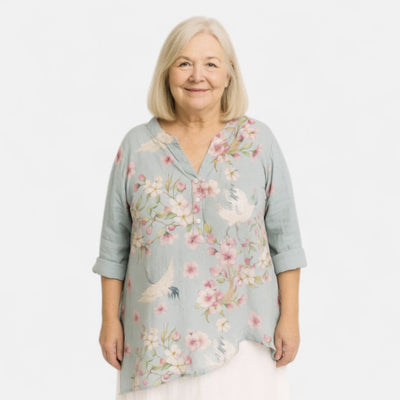 Tess boutique | Breezy Blossom Tunic