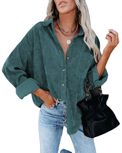 Tess-Boutique Oversized Autumn Blouse