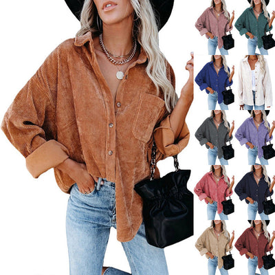 Tess-Boutique Oversized Autumn Blouse