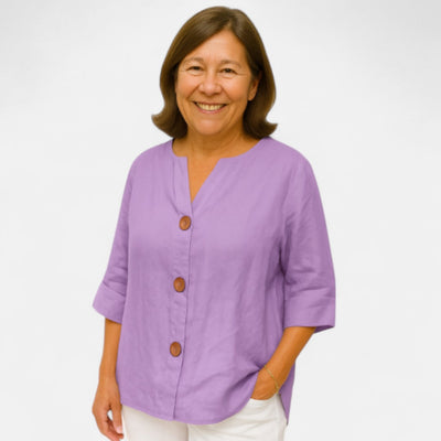 Tess boutique | Comfortable Loose-Fit Blouse