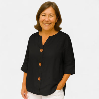 Tess boutique | Comfortable Loose-Fit Blouse