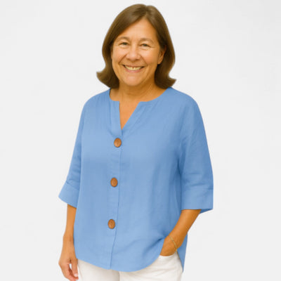 Tess boutique | Comfortable Loose-Fit Blouse