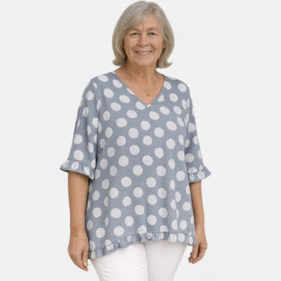 Tess boutique  | Casual-Chic Loose-Fit Top