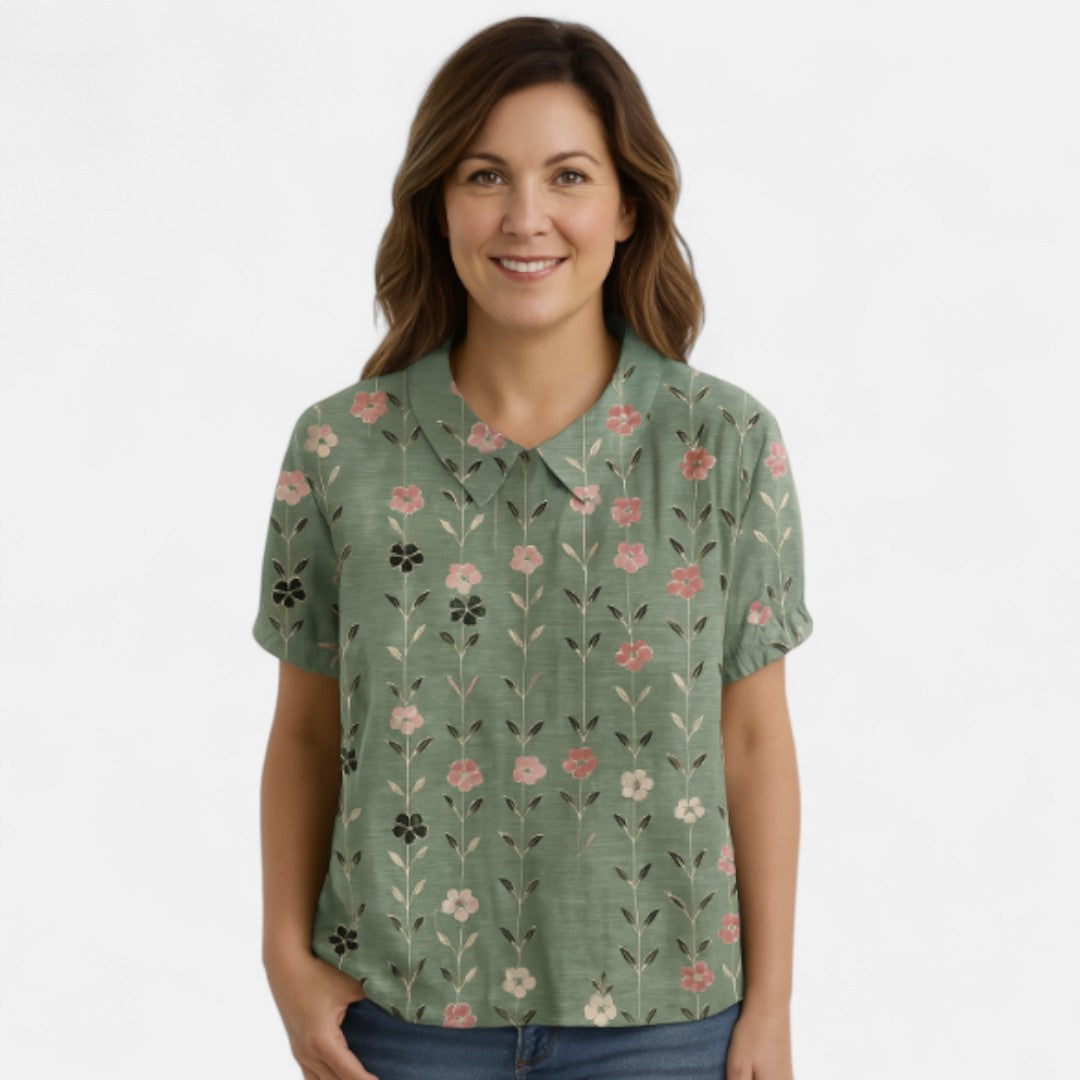 Tess boutique  | Floral Print Blouse