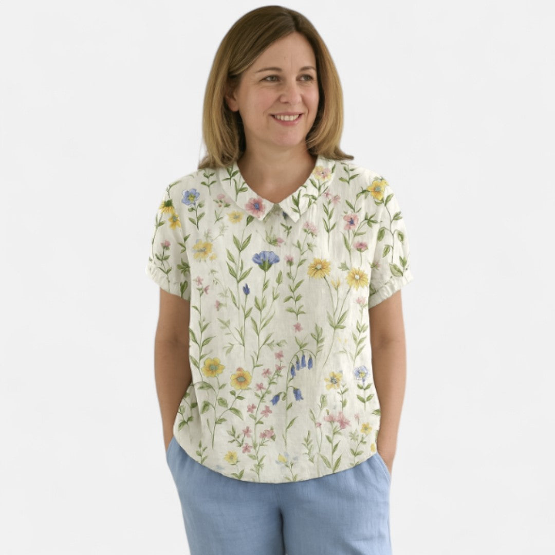 Tess boutique  | Floral Print Blouse