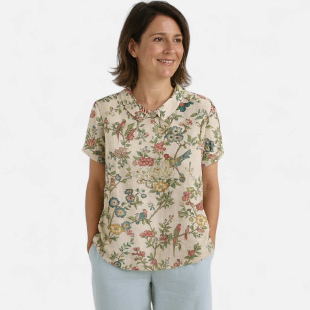 Tess boutique  | Floral Print Blouse