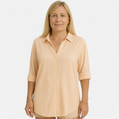 Tess boutique | Linen Shirt Dress