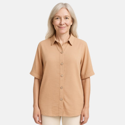 Tess boutique | Linen Button-Up Shirt