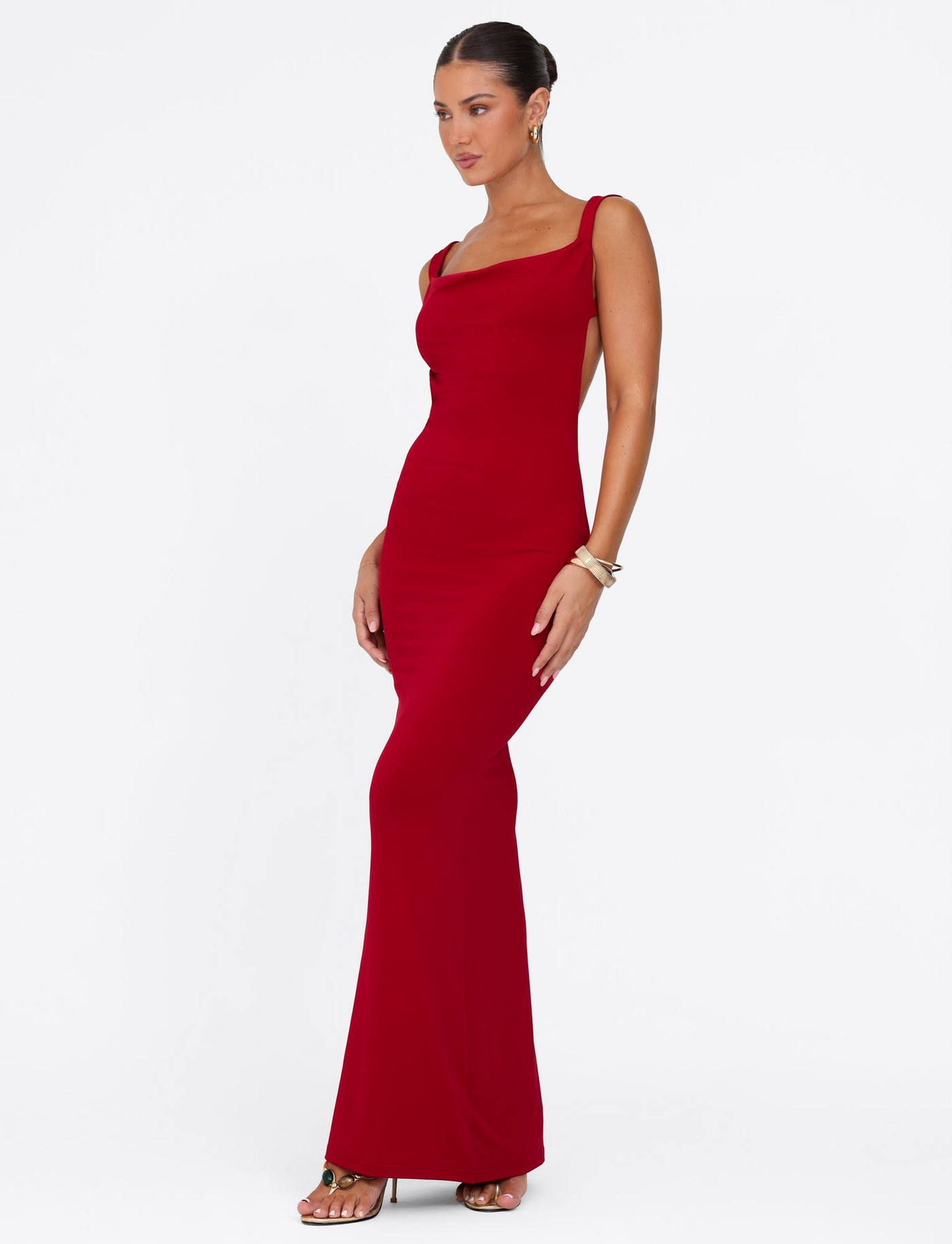 Romilly - Trendy Low-Cut Bodycon Dress