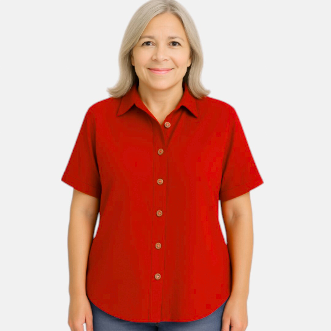 Tess boutique | Linen Button-Up Shirt