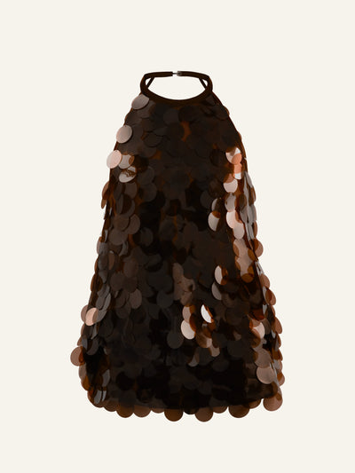 Coraline - Backless Hanging Neck Party Dress