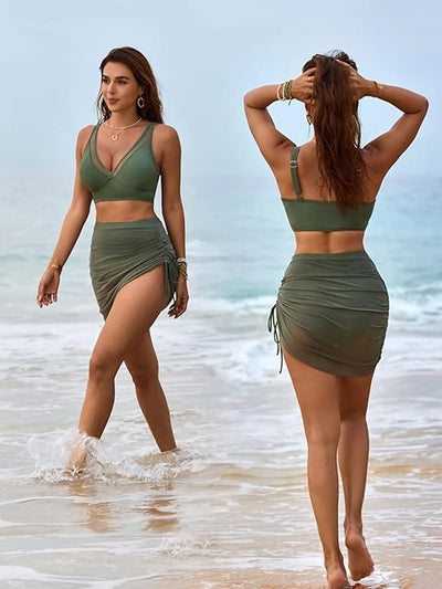 Bria - Tummy Control High-Waisted Bikini Set
