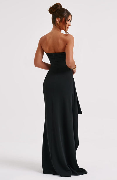 Maelis - Gorgeous Sleeveless Chest Wrap Dress