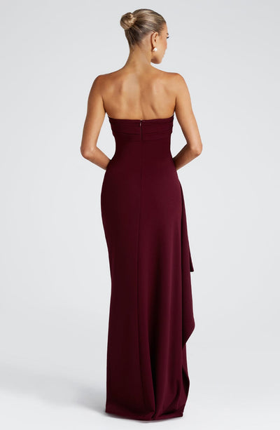 Maelis - Gorgeous Sleeveless Chest Wrap Dress
