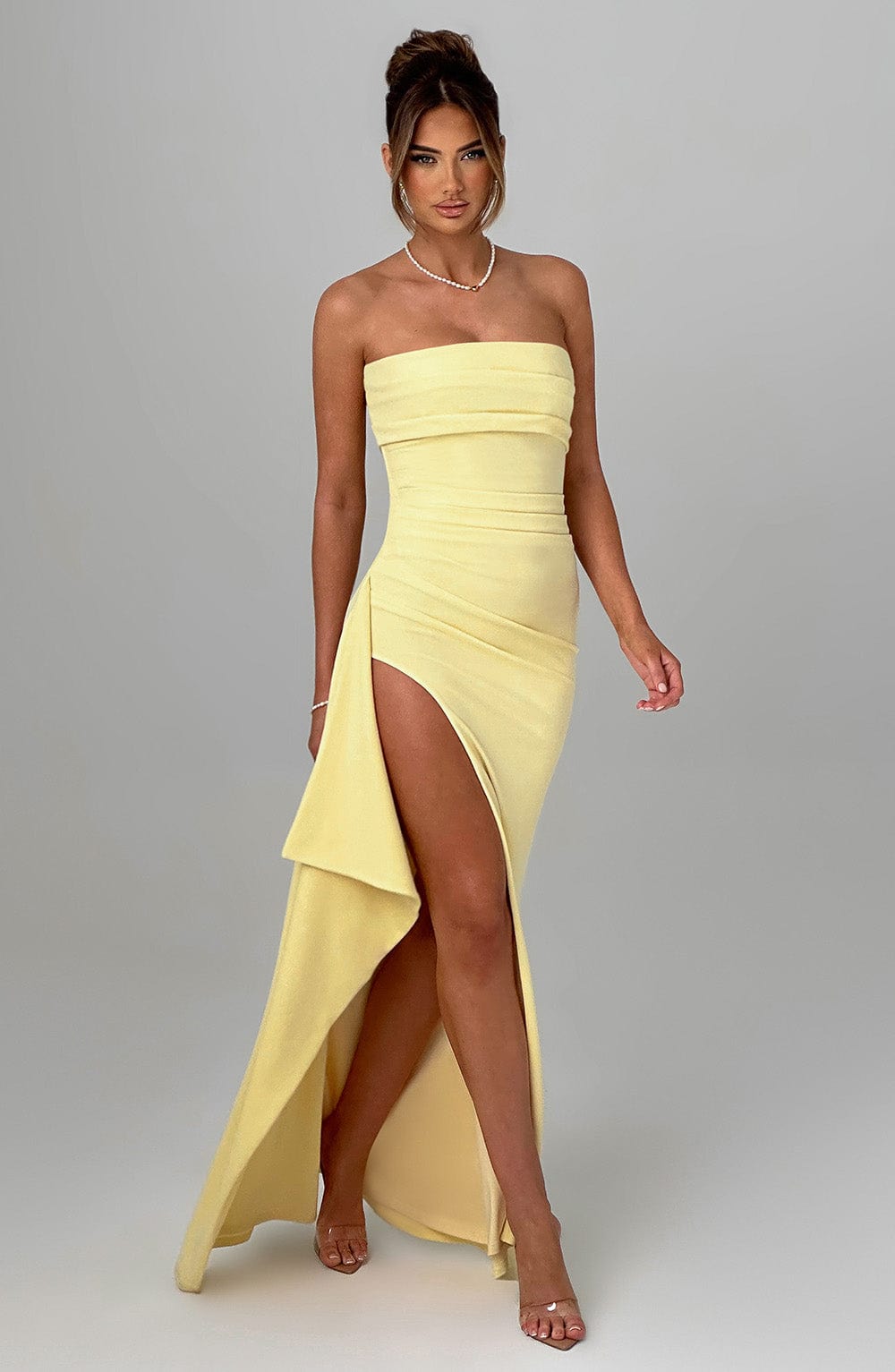 Maelis - Gorgeous Sleeveless Chest Wrap Dress
