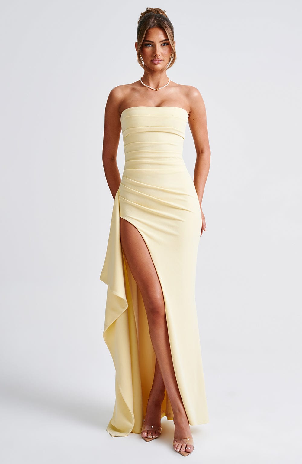 Maelis - Gorgeous Sleeveless Chest Wrap Dress