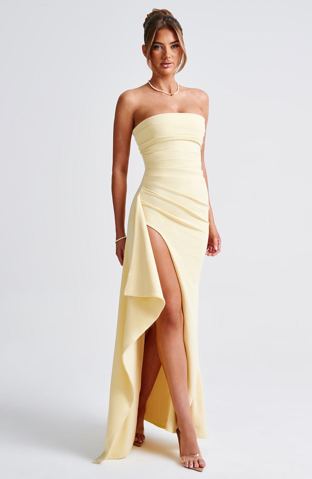 Maelis - Gorgeous Sleeveless Chest Wrap Dress