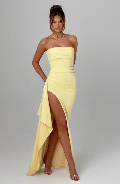 Maelis - Gorgeous Sleeveless Chest Wrap Dress