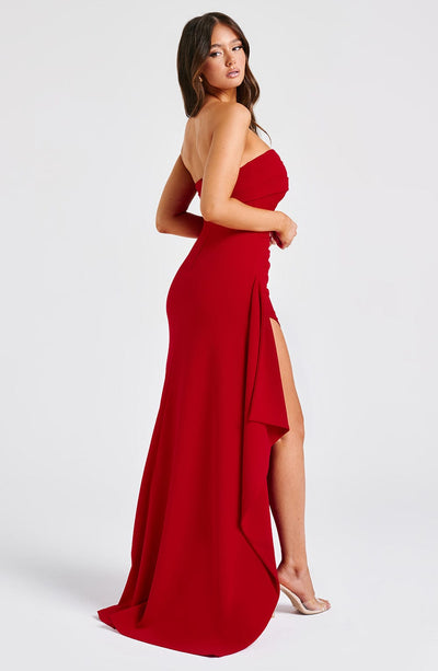 Maelis - Gorgeous Sleeveless Chest Wrap Dress